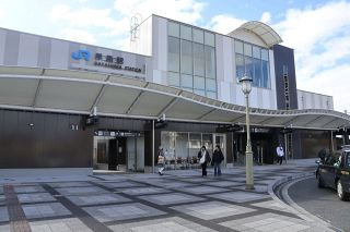 ＪＲ早島駅新駅舎 利用開始　南北２棟に自由通路 にぎわい創出へ