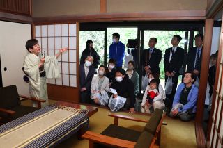 平櫛田中の思い出語る　東京・小平の旧宅公開再開で孫・弘子さん