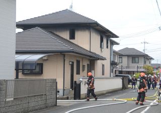 倉敷で民家全焼　けが人なし