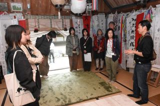 余野地区の雰囲気触れる　真庭なりわい塾開講前に見学会