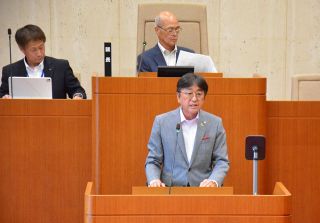 「未来への礎固める」太田町長が所信表明　和気町臨時会、今田副町長を再任