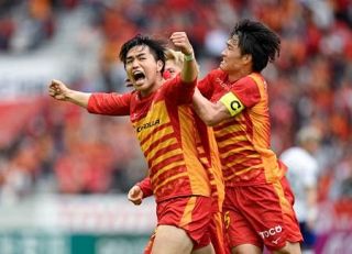 Ｊ１、名古屋が首位浮上　百年構想リーグ