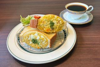 特製卵サンド味わって　玉野・ＭＹＥＲ'S　ＭＡＲＫＥＴ、朝食メニュー提供　
