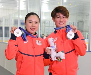 「みんなが輝いた」アイスダンスの吉田唄菜（倉敷市出身）森田真沙也組 ミラノ・コルティナ冬季五輪フィギュア団体銀メダル