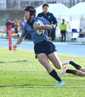 倉敷 ２大会連続初戦突破 全国高校ラグビー 土佐塾に３１―０で快勝