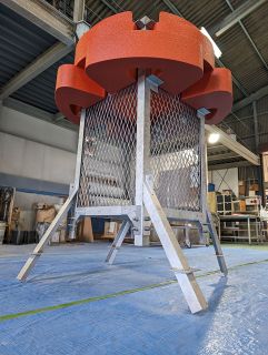 ため池の水、遠隔操作で排出　マリンフロートがポンプ開発