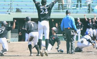 社会人野球日本選手権中国予選　三菱倉敷２年ぶりの本大会切符獲得　日本製鉄山口との第２代表決定戦を６ー１で制す　