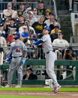 大谷１２号放つもドジャース敗戦　今永は無失点、岡本１打点