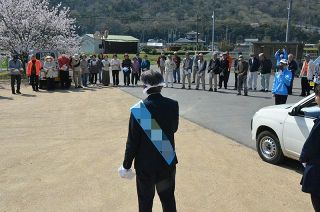 懸命に支持訴え　和気町長選・町議補選　舌戦４日限り