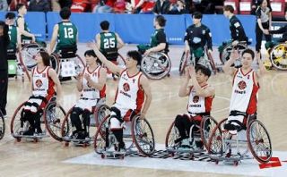 車いすバスケ、神奈川が３連覇　日本選手権、決勝で埼玉を下す