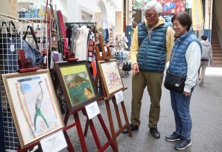 大原美術館の所蔵作品描いて　倉敷商店街振興連盟が募集、入賞１００点は店先に展示