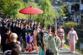 秋の美観地区で結婚式を挙げませんか 　倉敷・ＮＰＯ カップル２組募集 