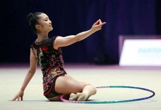 個人総合で鈴木菜巴が暫定１０位　新体操イオン杯決勝前半