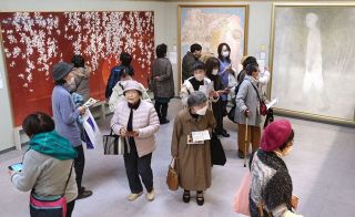 深遠な日本画の世界　院展岡山会場１２日限り