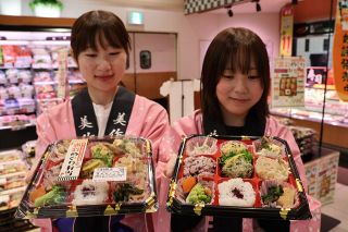 鉄分手軽に摂取できる弁当いかが　津山・美作大とマルイ共同開発