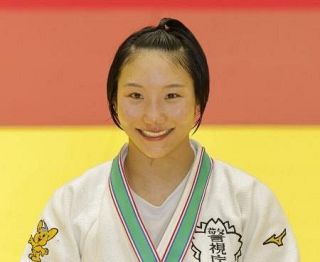 女子６３キロ級の渡辺聖子が優勝　柔道のグランプリ大会
