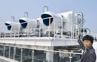 排出ＣＯ２、空気から回収　脱炭素新技術、万博で競う　地下に貯留、再利用も