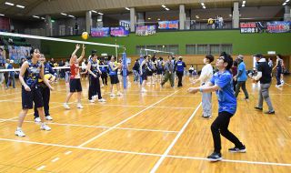 シーガルズ ファン感謝会 赤磐で４５０人と交流