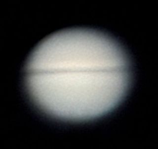 土星の輪「消失」捉えた　笠岡の佐藤さんが成功