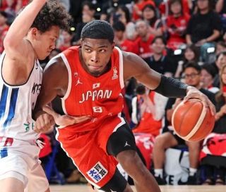復帰の八村２２点、日本快勝　バスケ強化試合、韓国戦