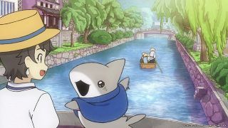 倉敷市 人気アニメとコラボ動画　おでかけ子ザメ 美観地区へ