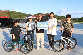 元五輪代表の大池さん「ＢＭＸ文化を岡山に根付かせたい」　秋に大会開催