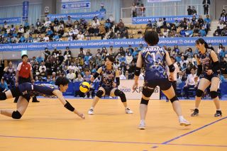 シーガルズ３連勝ならず ＳＡＧＡ久光に敗れる ＳＶリーグ女子