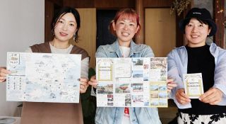 インフルエンサーが沼隈半島ＰＲ　伊藤理花さん、観光マップを作る