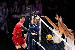 バレー男子、米に敗れ決勝ならず　ネーションズリーグ