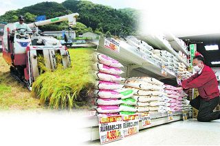 コメ高騰 なぜ岡山市で購入急増　パンも上位 家計調査の背景探る