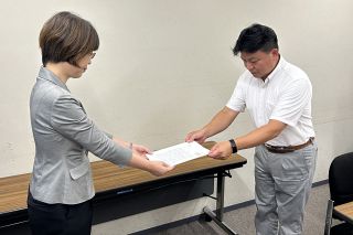 就職差別撤廃を　連合岡山などが労働局に指導要請 