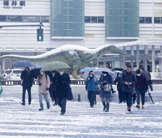 強い冬型、広範囲で大雪の恐れ　交通障害に警戒を、気象庁