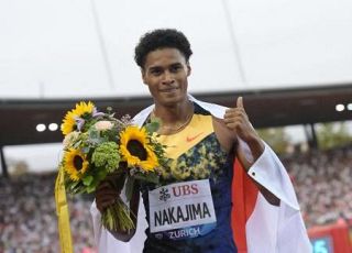 陸上男子４００ｍは中島佑気Ｖ　ダイヤモンドＬ、２種目で世界新
