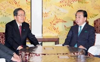 立民と公明、衆院選へ新党結成　「中道」結集、政権に対抗