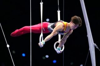 岡慎之助、種目別つり輪で４位　世界体操、土井陵輔は床運動４位