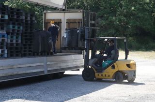 使用済み活性炭の撤去完了　保管企業、備前市の倉庫から　吉備中央町ＰＦＡＳ問題