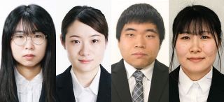 「仁科賞」中西さんら４人受賞　理工系大学院で優秀な研究成果残す