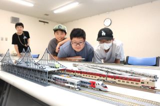 鉄道模型走らせよう　岡山で８月８、９日、汽車ぽっぽの会がフェス