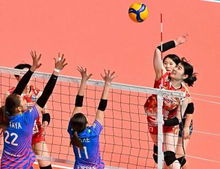 シーガルズ 年内最終戦飾れず 久光に０―３ ＳＶリーグ女子