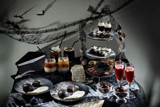 ハロウィーンの世界観 アフタヌーンティーで　倉敷の１８店 、１１月１０日まで