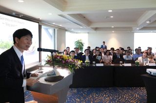 人材呼び込みへ働きやすさＰＲ　伊原木知事ら県訪問団、ベトナムでセミナー