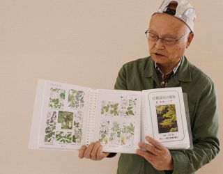 白賀渓谷の植物６３８種類紹介　鏡野・富西谷地区住民ら図鑑