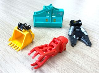 アタッチメントのカプセルトイ　タグチ工業が玩具メーカーと協業