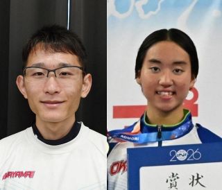 ライフル射撃・中山（岡山商大）、競泳・森（京山中）Ｖ　青森国スポ　