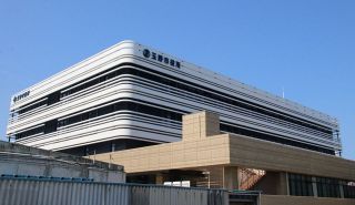 玉野市新庁舎完成、９月２４日開庁へ　防災機能強化、書かない窓口導入