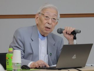 【語る伝える】日本原水爆被害者団体協議会代表理事の田中聡司さん（８１）　非核三原則の法制化を 被爆国・日本の役割