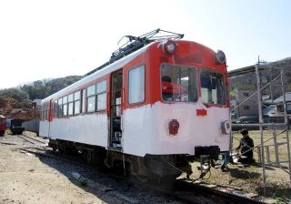 倉敷・下津井駅跡で電車まつり　２０日、車両一般公開や塗装体験