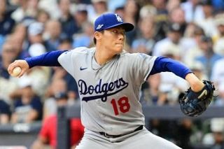 ドジャースが２連敗　山本由伸３失点、大谷は無安打