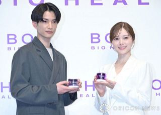白石麻衣＆渡邊圭祐、スタイル抜群のスーツ姿　互いに“美の秘訣”を明かす