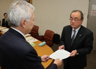 賃上げや働き方見直しを申し入れ　連合岡山、県経営者協会に